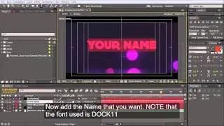 NEON Free 2D Intro Template   After Effects Intro Template