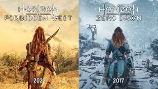 Horizon Forbidden West (2022) vs. Horizon Zero Dawn (2017) – Comparison