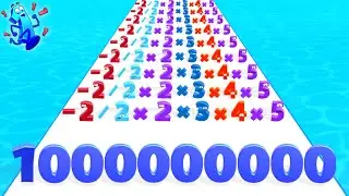 Number Run (RUN AND MATH) Merge Number Master 3D New Game Number Leveling FreePlay