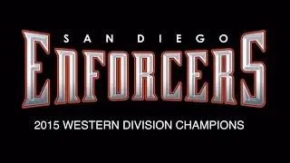 San Diego Enforcers - 2015 NPSFL Western Division Champions