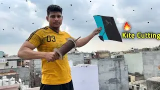 Kite Cutting | start kite flying | Kite Fighting |