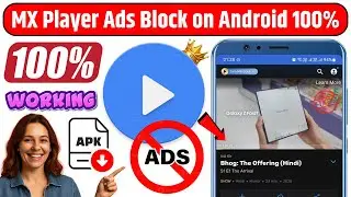 MX Player Ads Problem 100% Fixed on Android Phone | MX Player Ke Ads Block Kaise Kare Android Me