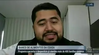 Matéria SBT - REIVENTAR REAPROVEITAMENTO ALIMENTOS