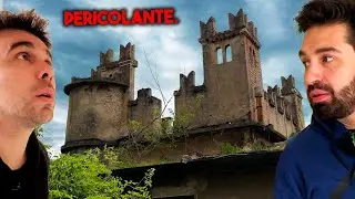 ESPLORIAMO UNA VILLA-CASTELLO ABBANDONATA - STA PER CROLLARE TUTTO!