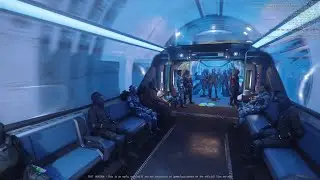 500 player test in Star Citizen uncut 19 minutes