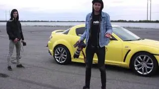 Test Drive Profoto B2. Saint-Petersburg drift contest.  RUS/ENG