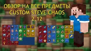 A REVIEW OF ALL ITEMS IN CUSTOM STEVE CHAOS 2.12 / CUSTOM STEVE HOUSE / CSC / CSC REVIEW FOR BEGI...