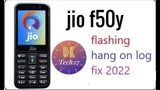 Jio F50y Flashing | Jio f50y flash file ltest 2022 | jio f50y hang on logo