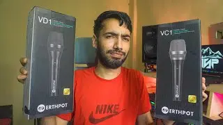 Budget Dynamic & Condenser Microphones | ERTHPOT VC1 & VD1 Mic | Condener vs Dynamic Mics
