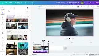 How to edit a video in canva