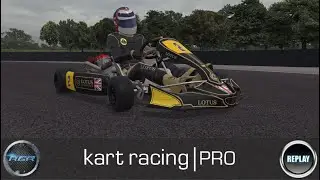 Kart Racing Pro Replay #Lotus Kart FS250 @ Rye House Kart Circuit