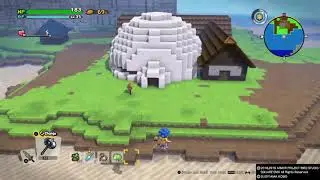 Goku's House in Dragon Quest Builders 2
