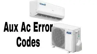 How to setting  AUX AC ERROR CODE