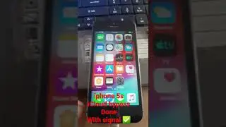 iphone 5s iCloud bypass with signal