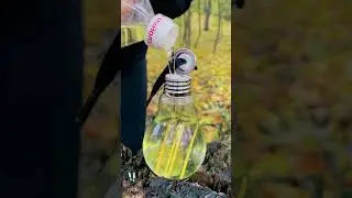 ✅ Craft an oil lamp yourself. #camping #survival #bushcraft #fire