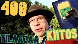 KIITOS TILAAJILLE! SAADAANKO 400 TILAAJA VEGAANISELLA JUUSTOLLA?