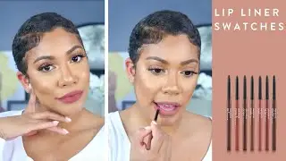 Lip Liner Swatches  | FaceOverMatter| MENTED COSMETICS