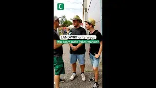 Wir wollten wissen, wer mehr Traktormarken von den beiden kennt! 🚜 #shorts