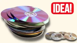 Don't throw away old CDs! Great Recycling Idea!