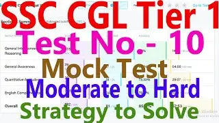 🎯Testbook Mega Live Mock Test SSC CGL 2024 |Target SSC CGL 2024, Math, GK, Reasoning & English
