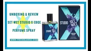 UNBOXING & REVIEW SET WET STUDIO X PERFUME SPRAY