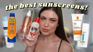 Top SUNSCREEN Recommendations for Summer! ☀️ you actually need these! 🥥👙