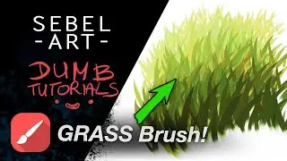 How to create Grass brush in Infinite Painter - step by step tutorial!
