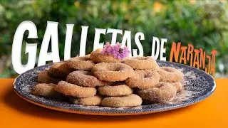 GALLETAS DE NARANJA ¡FÁCILES Y DELICIOSAS con SÓLO 5 INGREDIENTES! | 🔴Bocapan