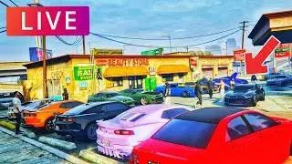 GTA 5 CAR MEET LIVE PS5 ANYONE CAN JOIN! 