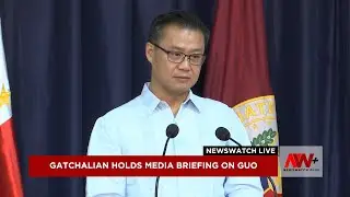 Sen. Gatchalian holds media briefing on arrest of dismissed Mayor Alice Guo