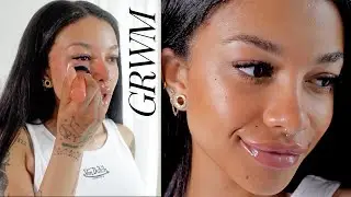 grwm ♡ korean skincare, glowy glass skin & natural makeup