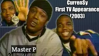 Currensy's Very 1st TV Appearance With Master P (2003)