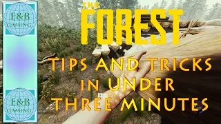 The Forest - Best Tips And Tricks for Getting Started In Under Three Minutes