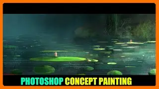 Photoshop Concept Art Painting | Flyfish