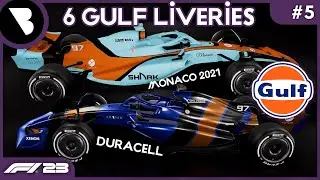 F1 23 - GULF LIVERY IDEAS - #5