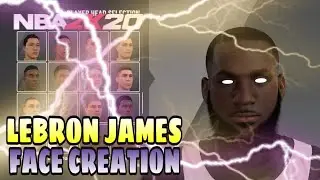 *NEW* BEST LEBRON JAMES FACE CREATION IN NBA 2K20!!👑