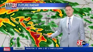 Jeff Castle's Wednesday afternoon weather update 9/11/2024