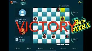 DOUBLE QUEEN CHESS ASSASSINATION! #Chess #chessgame #victory #Win