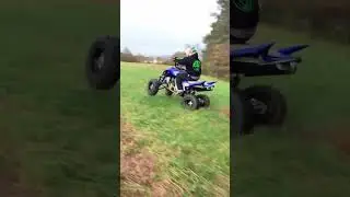 Raptor 700r Launches almost goes wrong #offroad  #atv #shorts
