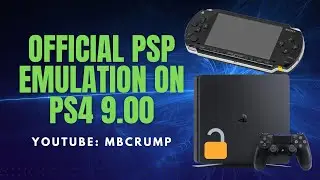 Learn how to use Sony's official PSP emulation on PS4 9.00