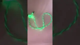 Светящийся LED USB кабель с быстрой зарядкой c коннектором MicroUSB