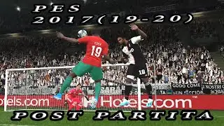 PES 2017 New Mod Gameplay Like eFootball PES2020 V3 Updated 19.10 JUVE VS MOSCOW  CHAMPIONS LEAGUE