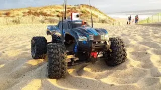 PRANKS RC CAR BEACH FPV - TRAXXAS STAMPEDE CAM ONBOARD