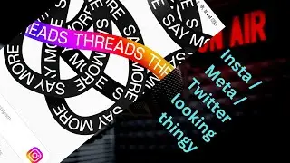 How to get started with THREADS - the Insta / Meta / Twitter looking thingy