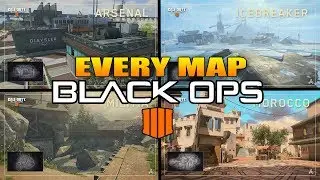 Every Map In Call of Duty Black Ops 4 (COD BO4 All Maps)