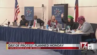 Staff absences closing 7 Durham schools Monday as educators plan protest
