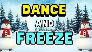 ❄️ Christmas Freeze Dance 🎅🏻Just Dance Christmas 🕺🏽 Dance & Freeze | Holiday Brain Break 🎄🎁