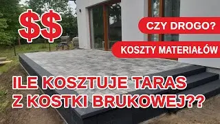 💲💲 Ile kosztuje taras z kostki brukowej?