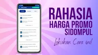 CARA DAPAT HARGA PROMO SIDOMPUL