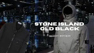 Рубашка овершот Stone Island Old Black